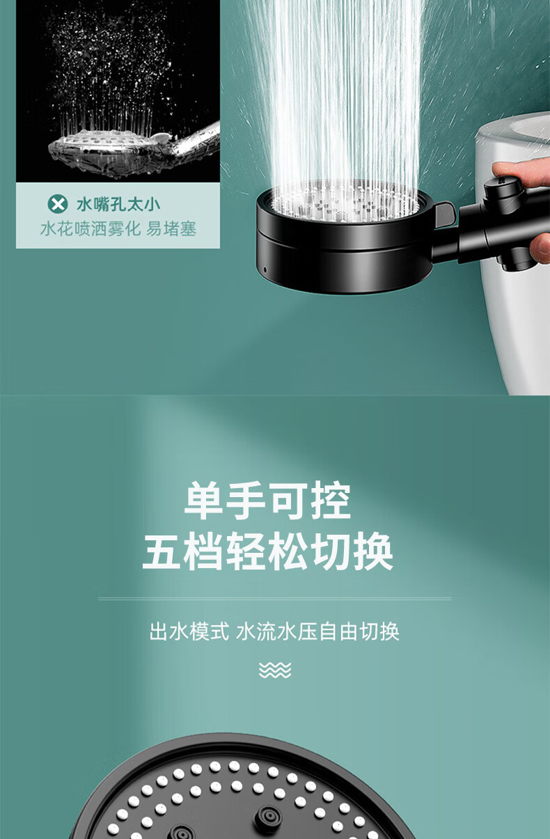 QUHE 花洒喷头