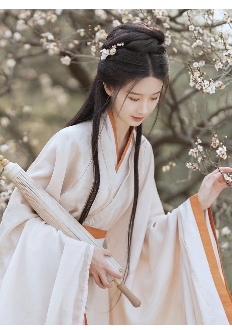 广袖流仙裙神明少女汉服女夏季魏晋古风中国风广袖流仙裙仙气飘逸春秋