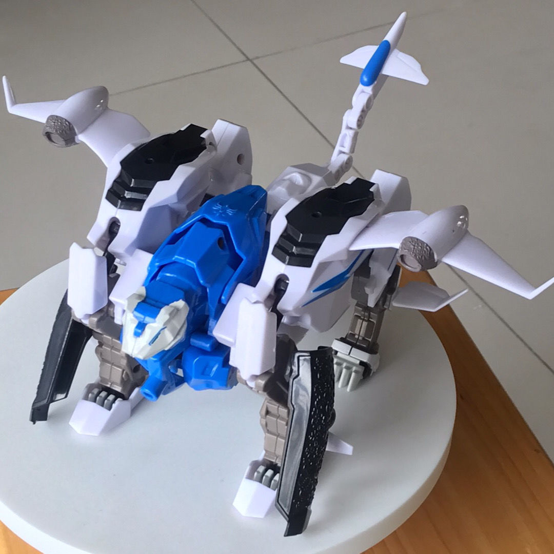 定制达力天地神兽金刚2天神地兽玩具圣狮王红凤凰伏魔牛无限合体红