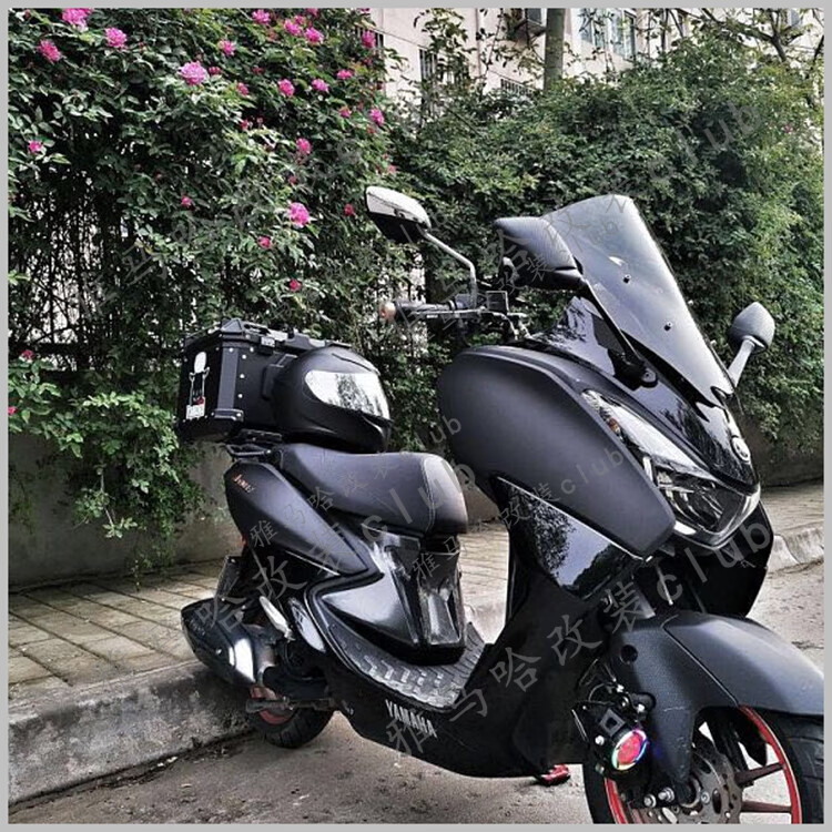 19-21年新巡鹰125胖头鱼改装风挡jym125t-3巡弋150 180可调后视镜前移