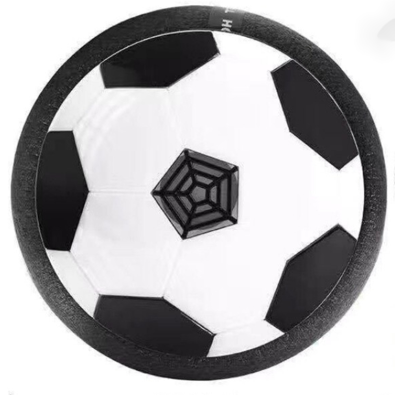 悬浮足球儿童玩具灯光双人子互动室内运动游戏早教电动玩具黑色升级版