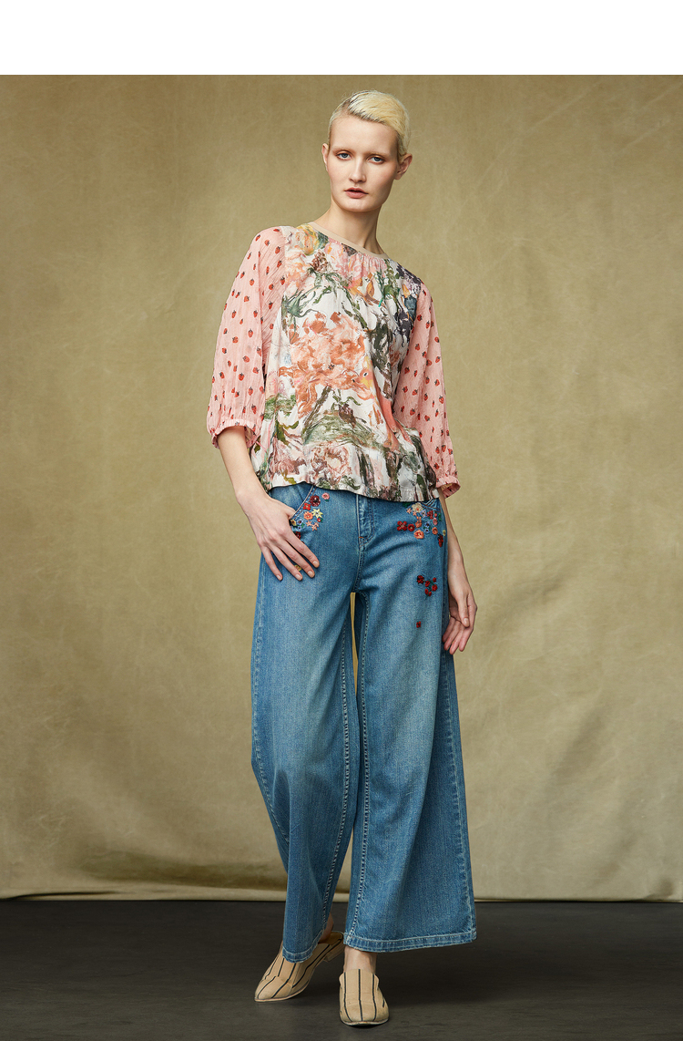 原创设计donoratico达衣岩舒适夏装2021年新款女宽松短款上衣然乌黑s