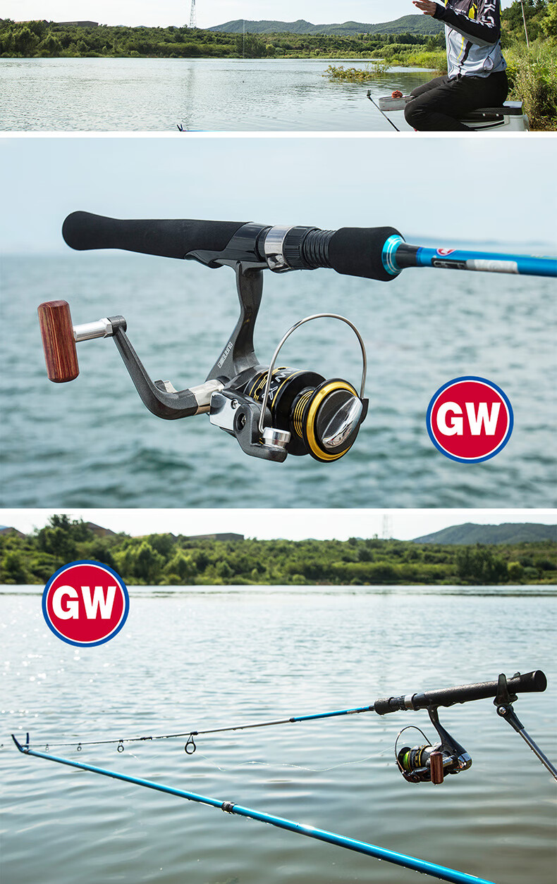 2022新款 光· 威滑漂钓法路亚竿大导环滑漂ml鱼竿抛竿海天钓竿直柄路