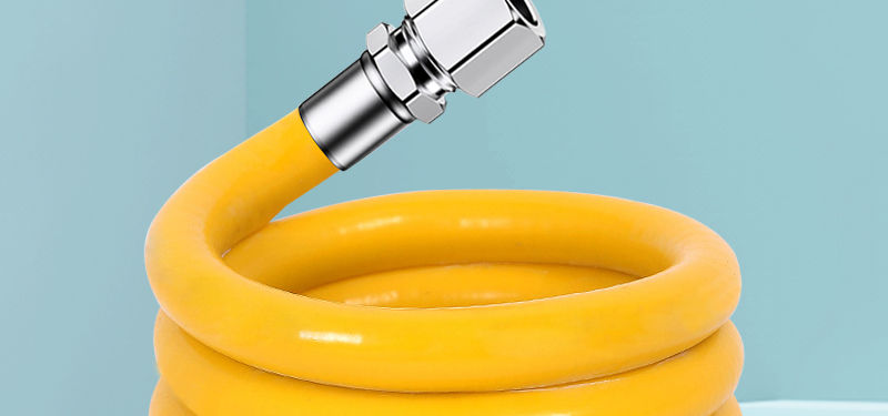 皂液器延长管天然气软管燃气管专用管道煤气管波纹不锈钢管天燃气高压