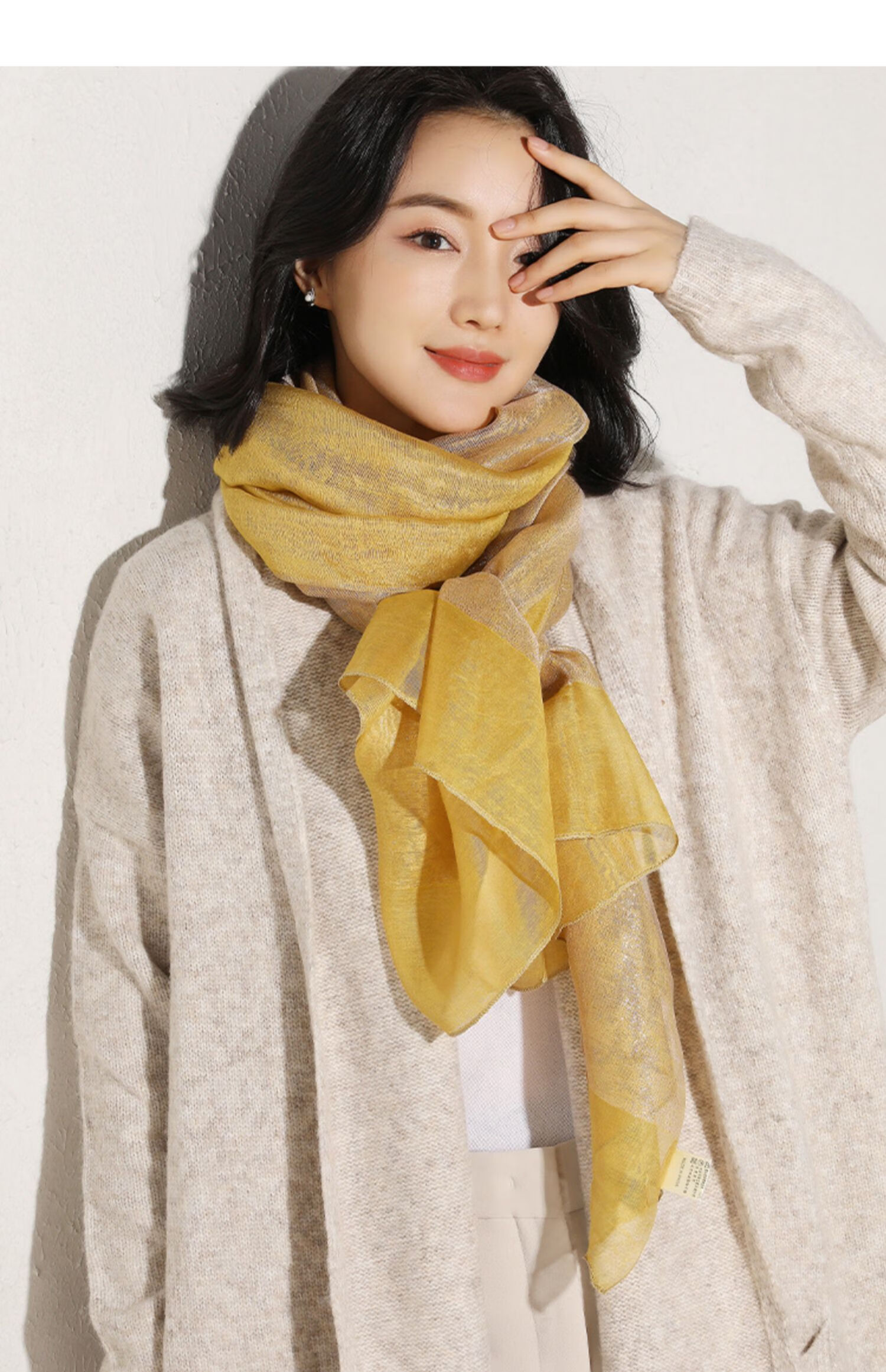 喜婆婆婚宴旗袍披肩红色围巾女妈妈婚礼旗袍外搭婚宴礼服冬季新款