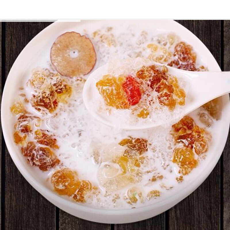 伟博桃胶皂角米雪燕组合装云南糖水拉丝店长三罐750克