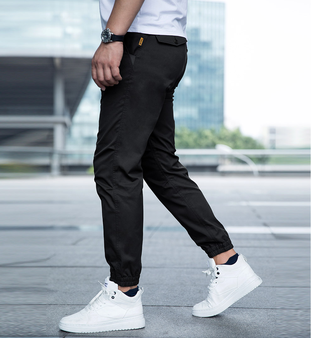 龙牙游骑兵战术束脚裤休闲长裤百搭收脚裤户外工装裤铁血君品行极夜黑