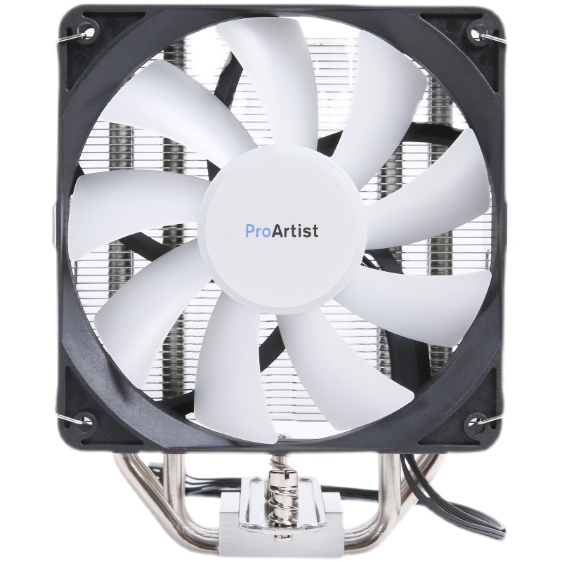 g3 g5散热m12 gf12风扇proartist四热管塔式cpu电脑雅俊 g5石墨烯版版