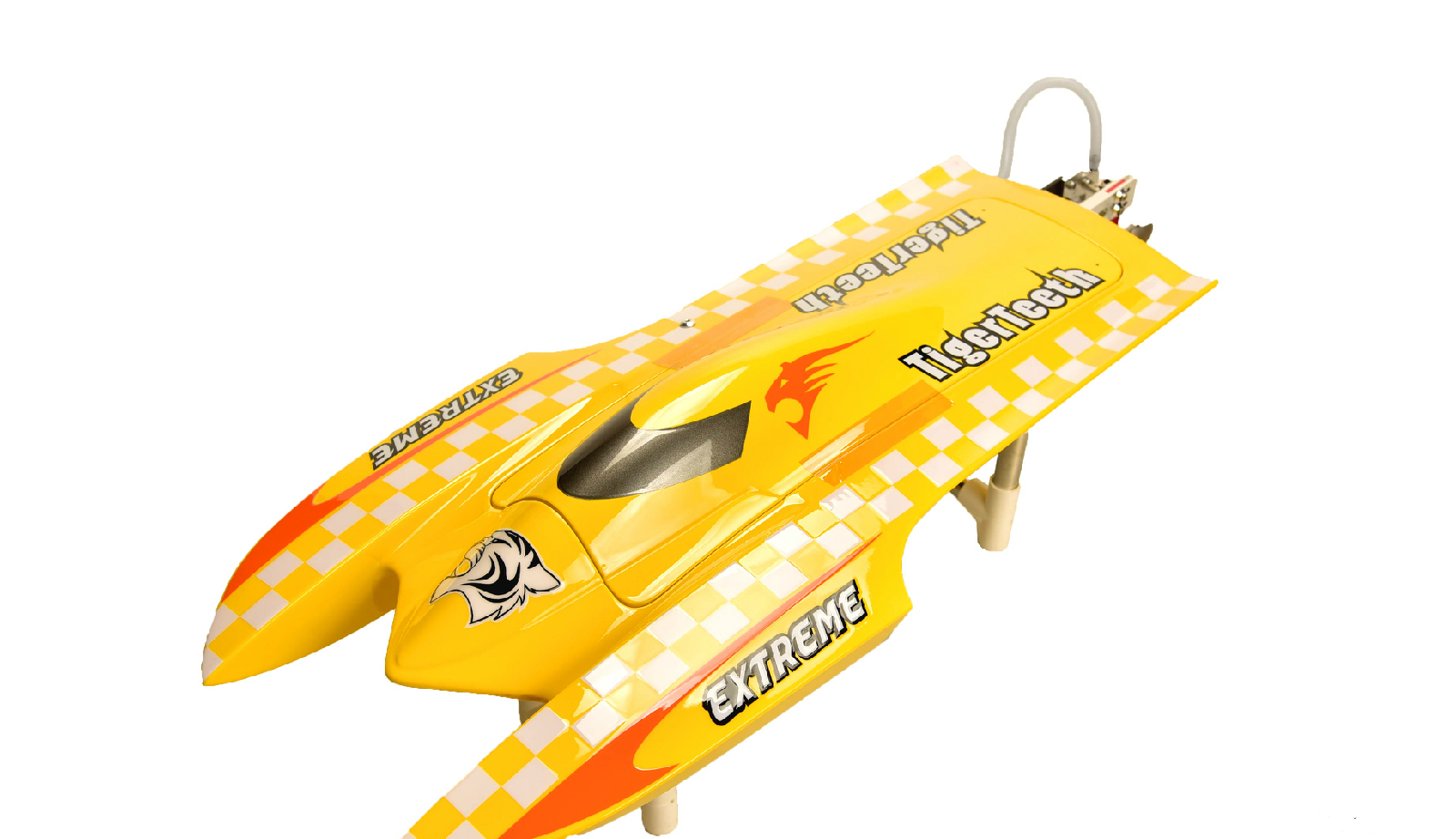 bgtqz遥控船无刷电机顶天rce22虎牙高速双体模型船水冷带水刀金属螺旋