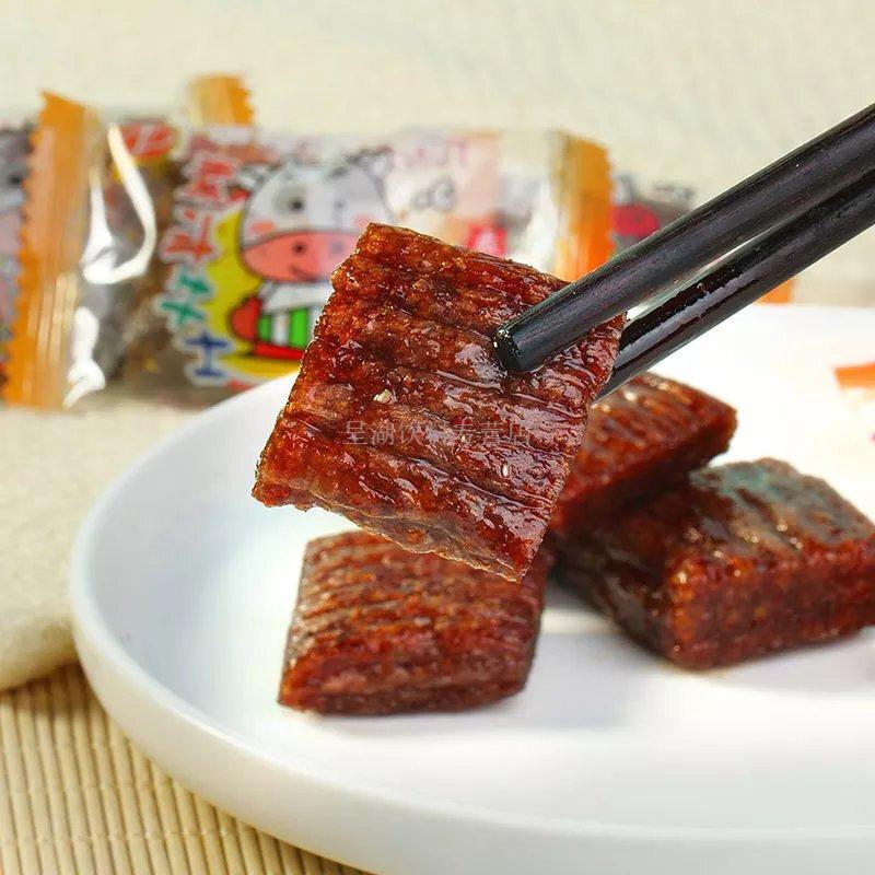 君仔素斗牛士辣条大刀肉8090后儿时怀旧零食网红辣片童年记忆 3包714g