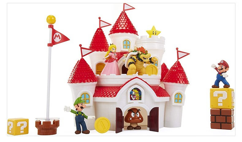 超级玛丽奥库巴城堡营救公主男女孩过家家房子德赛绿龙路易公主人偶