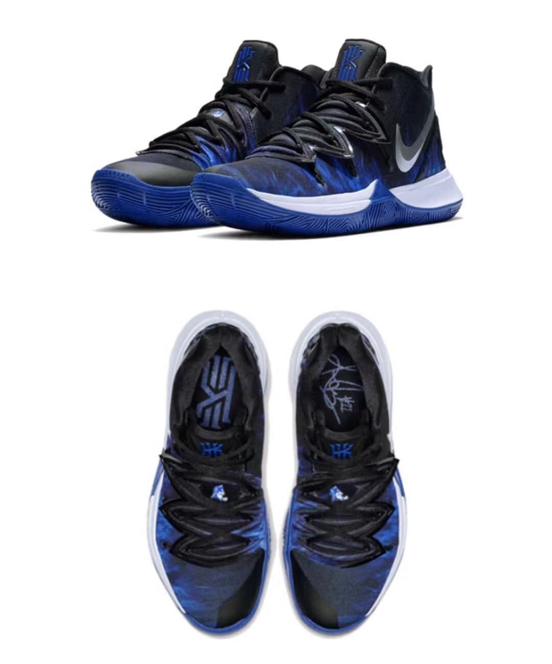 【官方旗舰店】欧文5代篮球鞋kyire5笑脸中帮实战学生男女款耐磨防滑