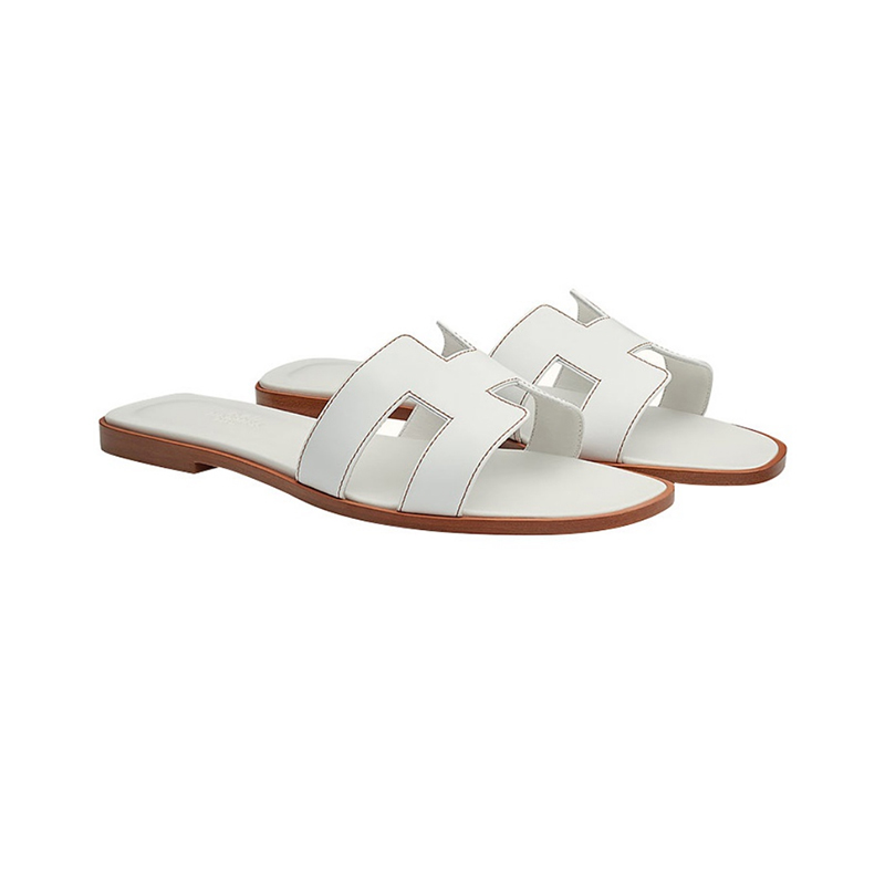 hermes爱马仕鞋h经典简约风女鞋金棕色36