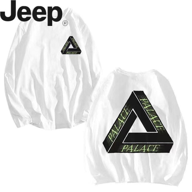 3d潮牌立体大三角logo宽松长袖t恤打底衫街头男女情侣 长袖三角形9 s