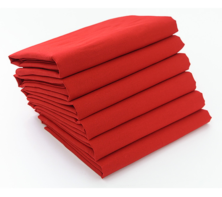 3号馆纯棉红布喜事布料结婚开业剪彩中国风红色腰带婴儿抓周布绸缎布