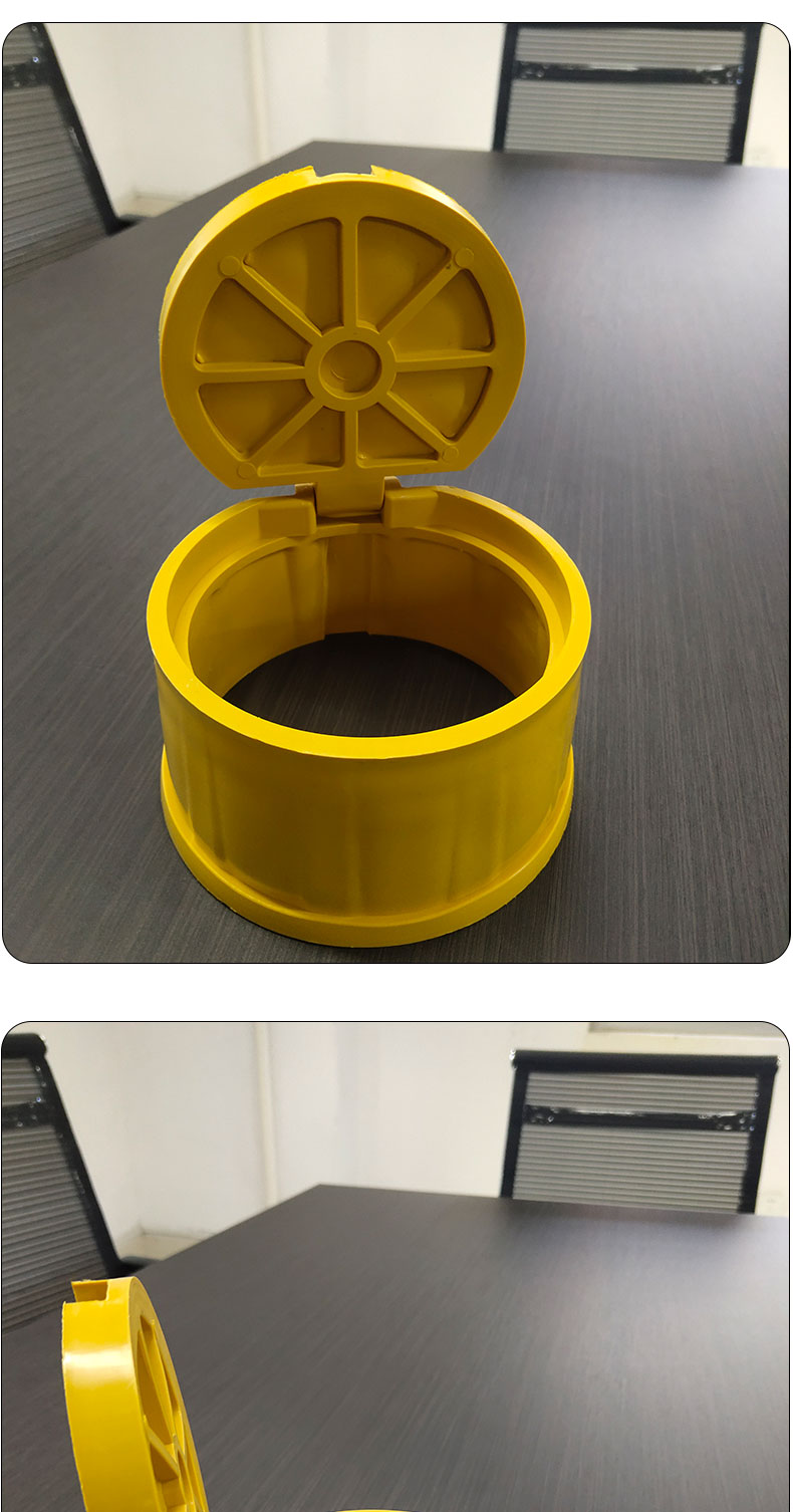 地表沉降观测点保护盒监测点保护盖水准点测量钉测量标志保护桶abs