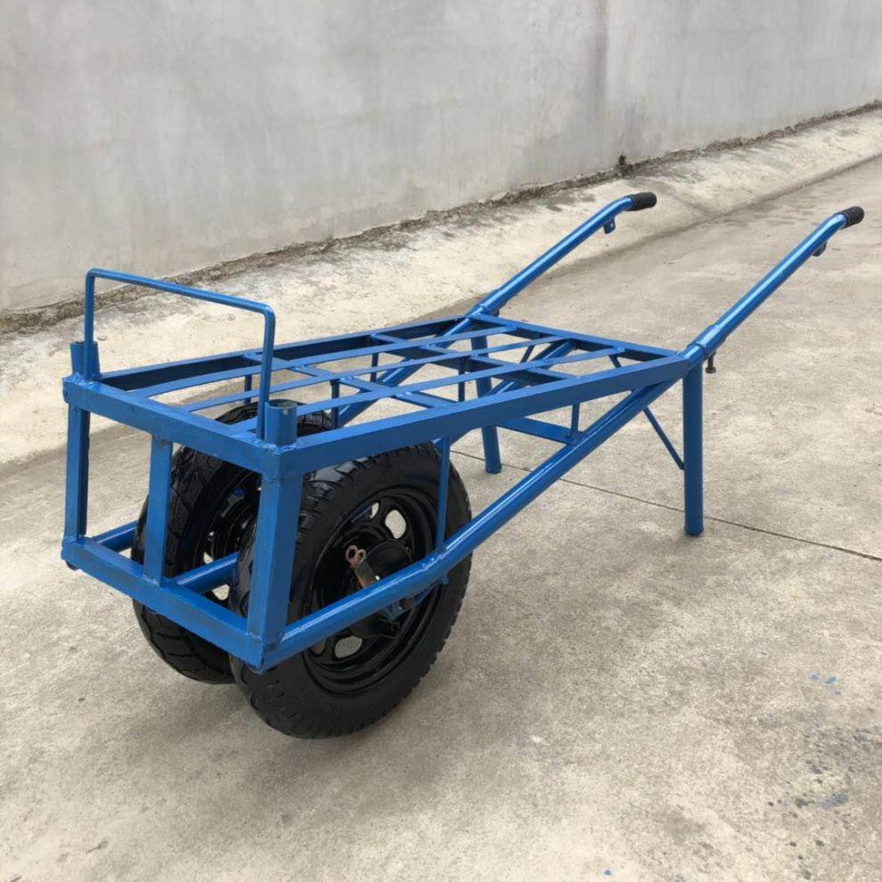 鸡公车独轮手推车 加厚农用独轮手推车单轮载重王小推车平板建筑家用