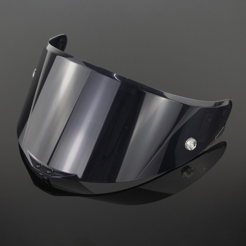 摩托车头盔镜片pistagprrace2 电镀幻彩revo变色镜片炫彩挡风外镜片