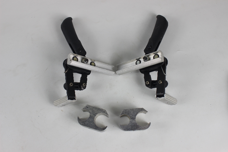 鱼跃yuwell轮椅配件高品质黑色驻车手刹后轮刹车长柄短柄手闸一对价深