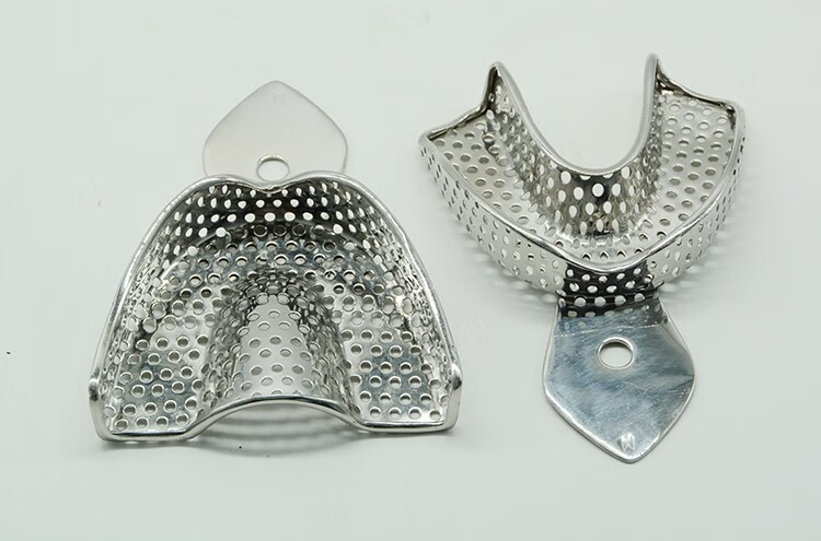 牙科材料 口腔塑钢牙托 印模牙托盘 取模托盘超硬石膏 一次性牙托