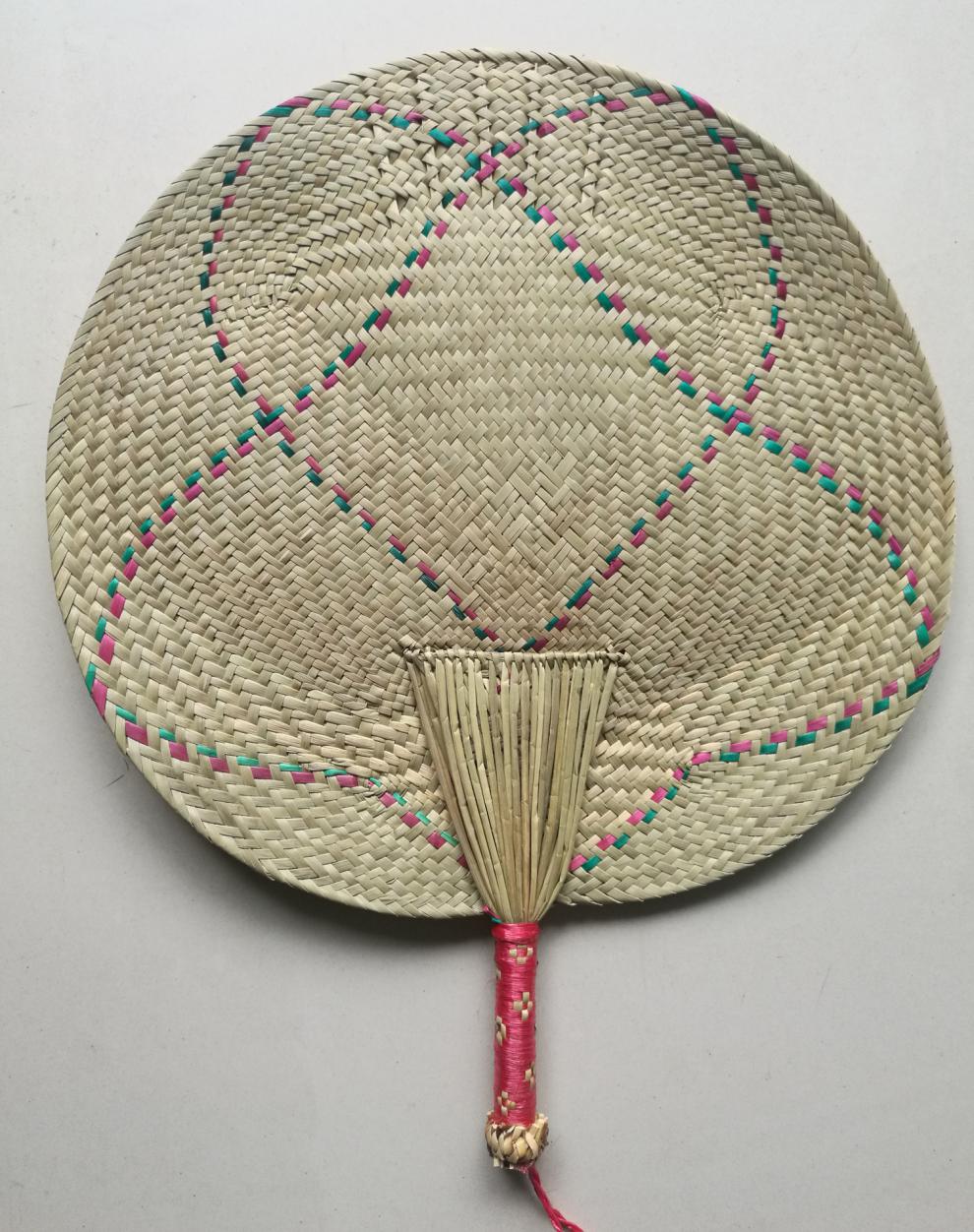 2022新款蒲扇圆形蒲草扇手工编织日用扇形月子风纳凉扇子风大圆形工艺