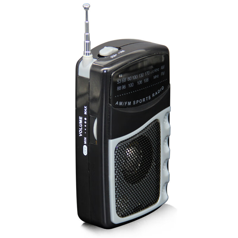 mzploi复古老式老年人收音机便携式fm调频新闻广播电台简单滚轮调台