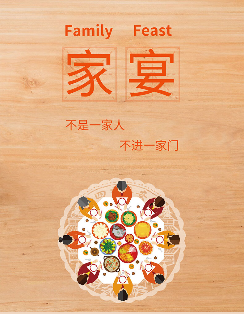 【剧本杀】【家宴】 6人欢乐本格 过年聚会 吃火锅 盒装实体剧本