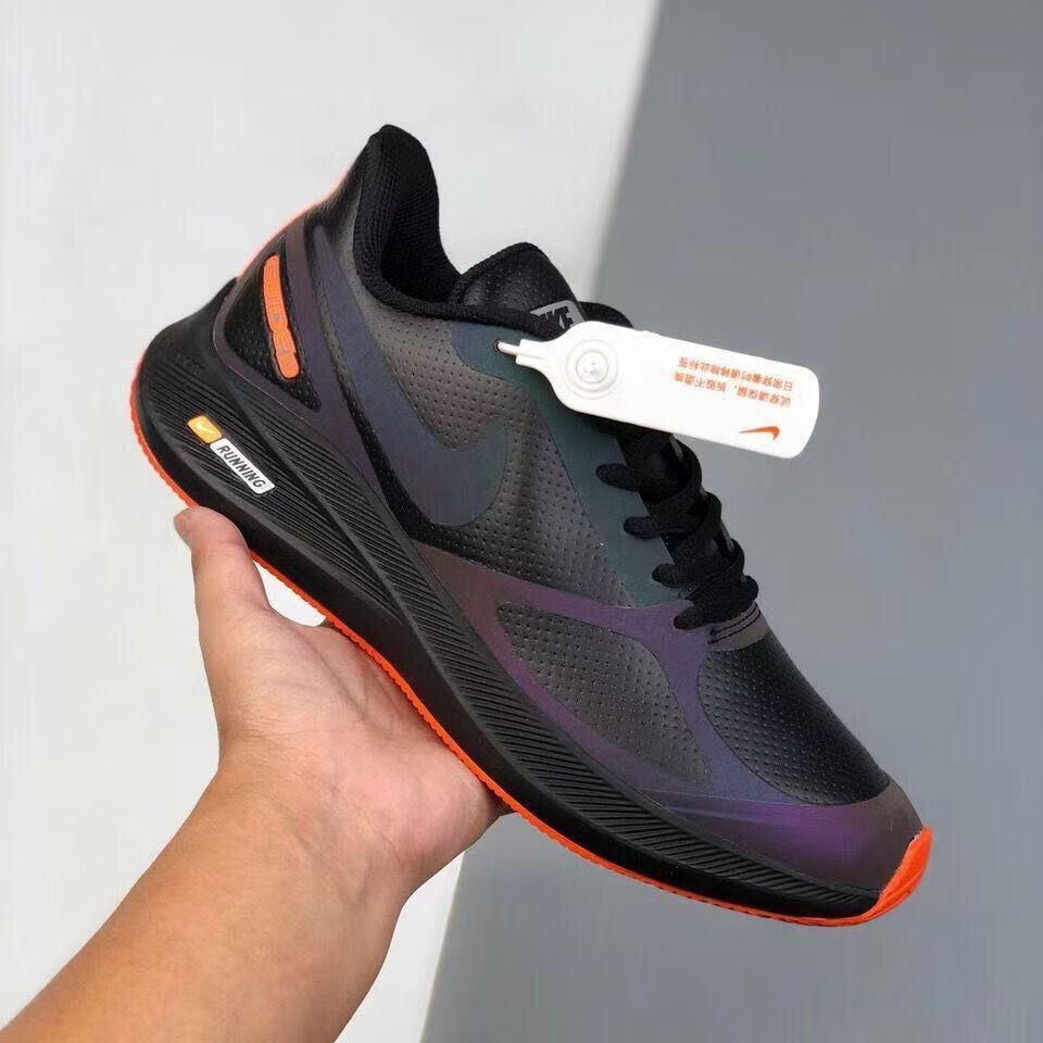 秋冬季登月zoom7x皮面运动鞋男鞋子韩版潮流轻便男士休闲跑步鞋子