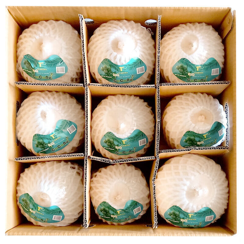 泰国香水椰青新鲜椰子易开椰大果牛奶椰汁当季新鲜水果孕妇水果外包装