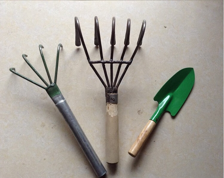 蛤蜊耙子挖香螺 赶海耙子 挖海鲜沙滩掏海鲜钉耙 挖蛤蜊专用耙子 三