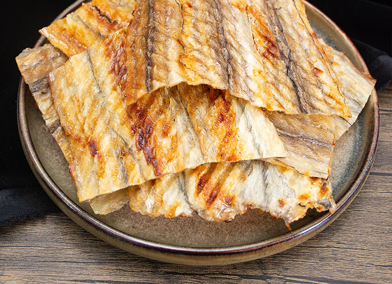 炭烤鳗鱼片孕妇儿童零食鳗鱼干500g海鲜即食小吃网红烤鱼片特产鳗鱼片