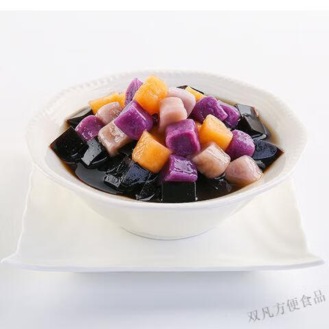 烧仙草粉免煮500g仙草冻即冲即食烧仙草正宗黑凉粉仙草冻粉奶茶小料烧