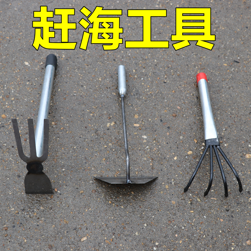 鹿凌青赶海工具不锈钢蛤蜊沙滩耙子挖蛤贝壳海鲜蛏子蚬子螺螃蟹神器