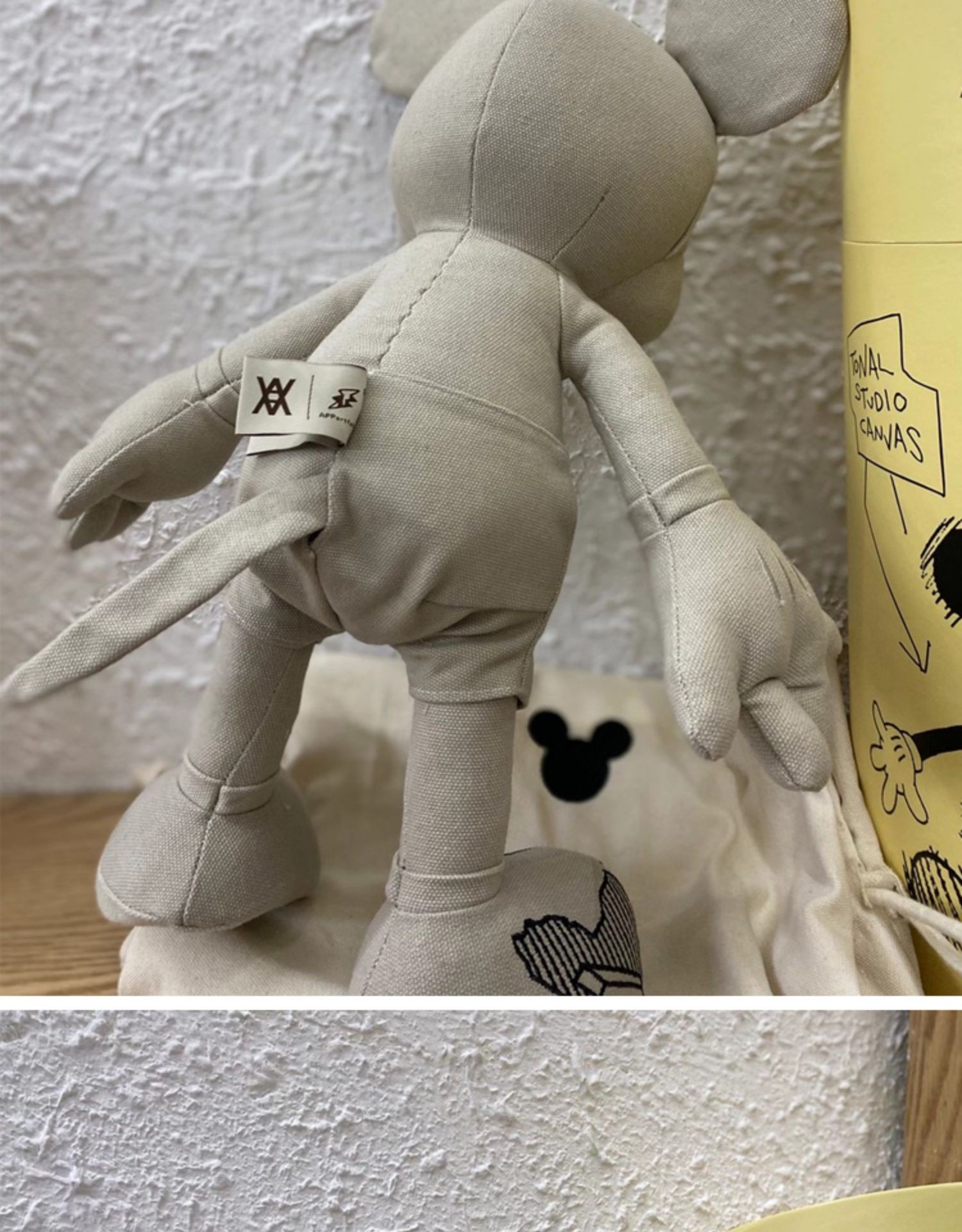 圣诞节danielarsham三方联名米奇公仔限定布艺摆件米老鼠玩偶潮流礼物