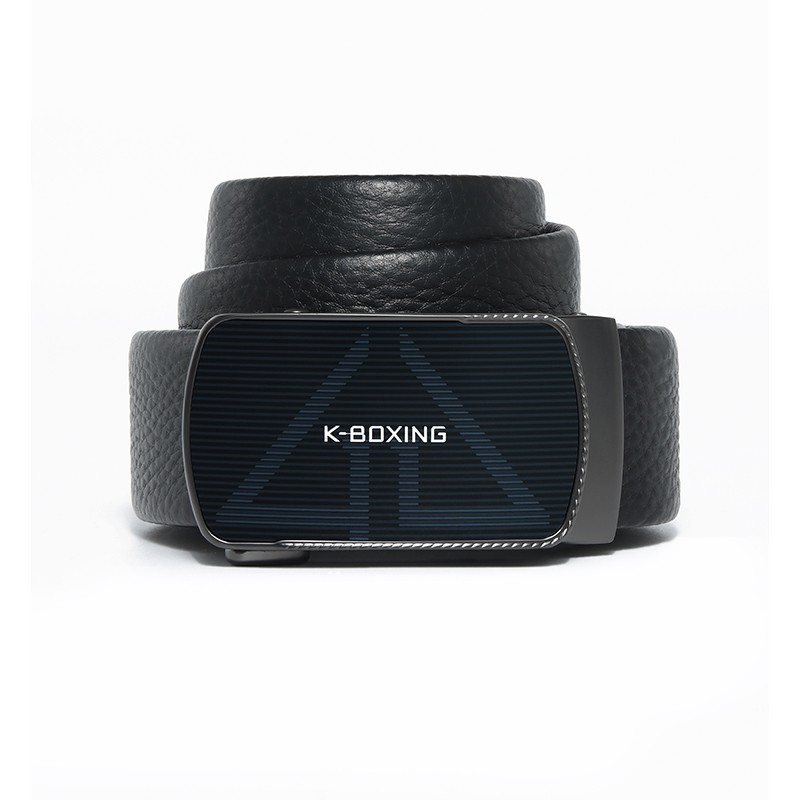 劲霸男装kboxinga商务男士皮带腰带ppdc3330黑色105