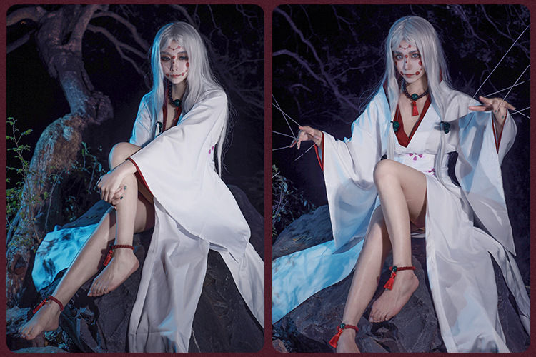 鬼灭之刃cos服蜘蛛妈妈姐姐蜘蛛累cosplay服装假发全套现货蜘蛛姐姐