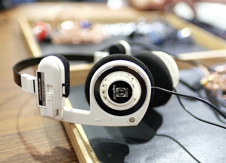 高斯耳机高斯kossportapropp发烧hifi似akgk420y30k450杰霆ipp白色带