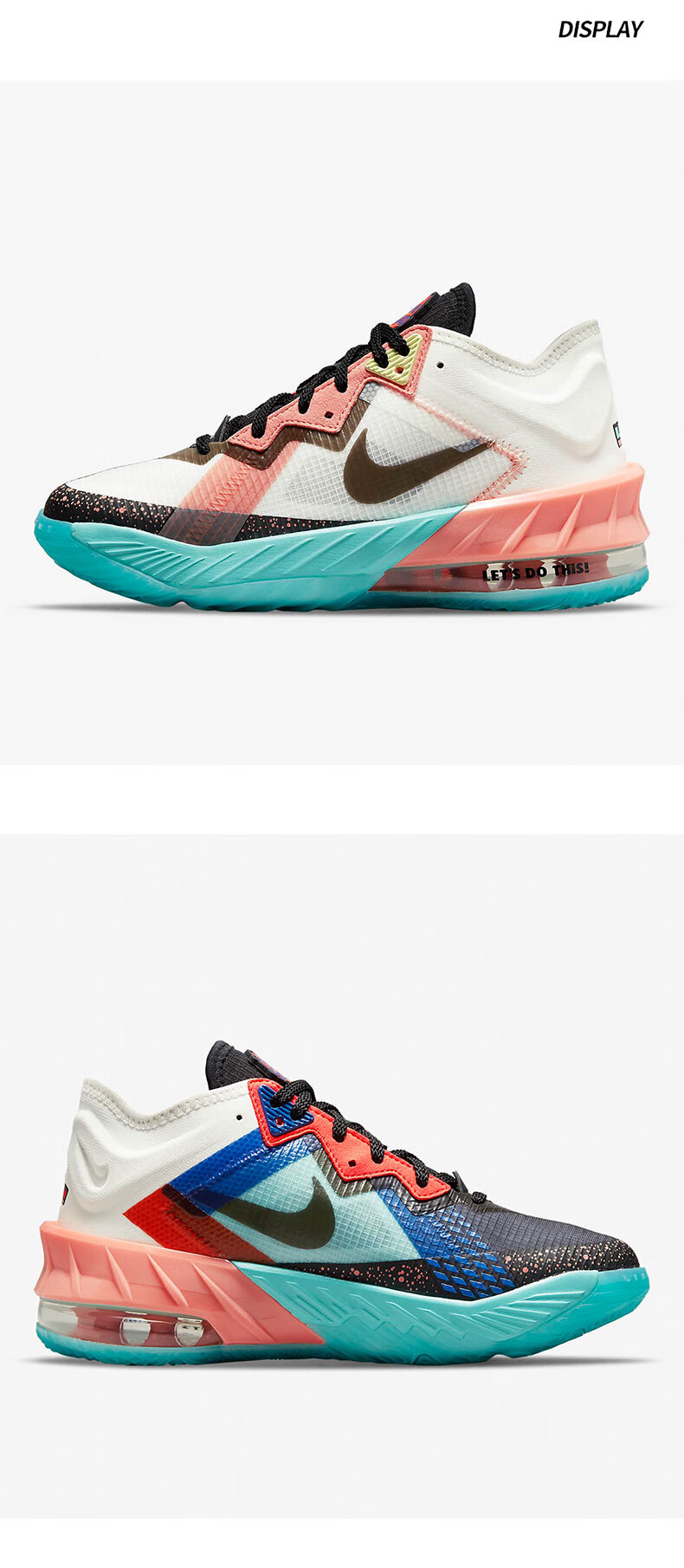 nike耐克篮球鞋女鞋春季运动鞋lebron18詹姆斯18代休闲鞋dj3760005dj