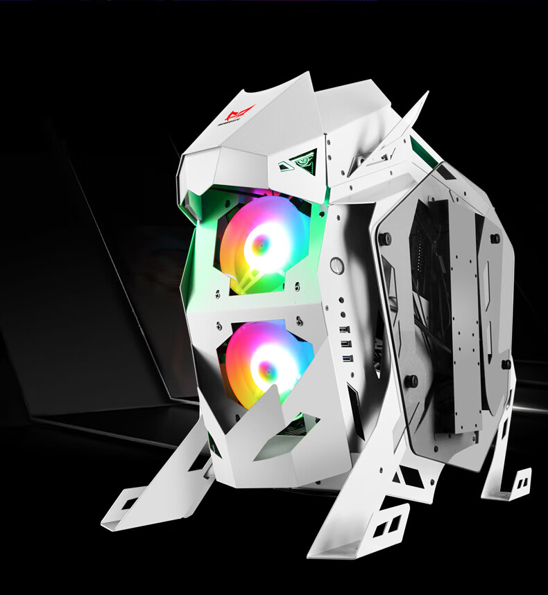 螳螂特攻mantisman白虎水冷游戏电脑主机箱网吧网咖电竞异形机箱支持