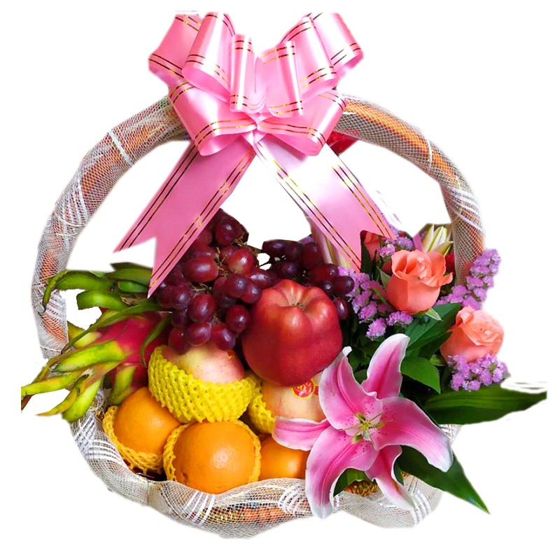 苏不哩新鲜水果篮送礼生日鲜花篮礼品探望病人配送同城速递北京上海