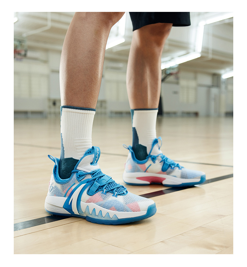 安踏海沃德2代gh2篮球鞋男 2021春夏季新款透气网面低帮实战耐磨缓震