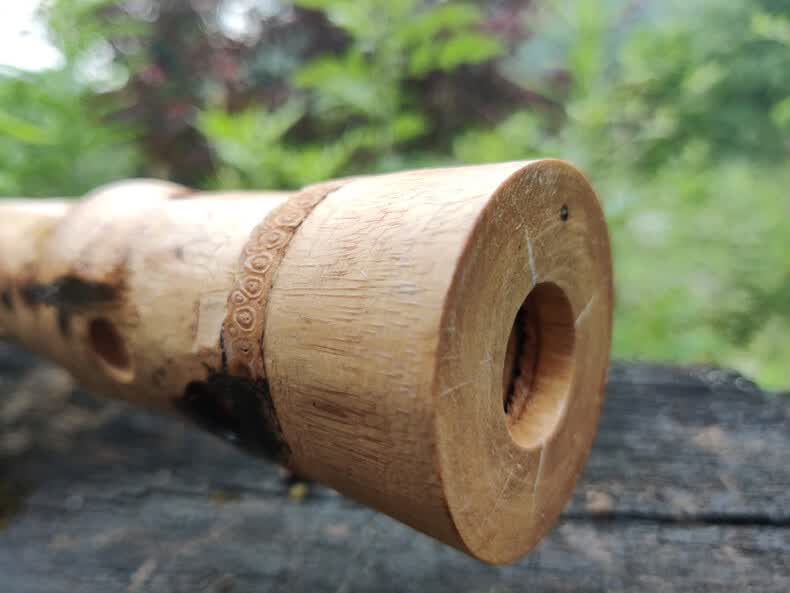 奇宝居玉屏箫笛专业演奏级虎皮竹南箫斑竹典藏级大头箫乐器通口箫