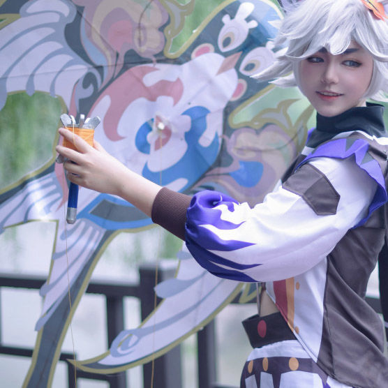 王者农药cos 李元芳 飞鸢探春cosplay订做 衣服(不包括耳朵袜子风筝)