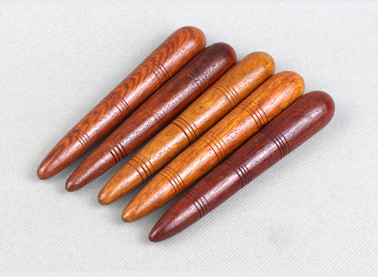 经络笔花梨木质点穴棒拨筋棒足疗足部全身经络笔脚部脚底穴位按摩工具