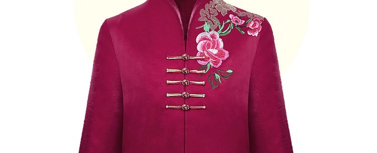 寿衣女全套七件套高档女士现代冲喜寿衣死人衣服丧葬殡葬用品老人 鹤