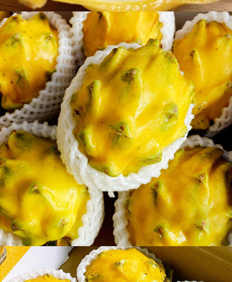 麒麟果燕窝果新鲜热带水果孕妇水果应季黄色皮火龙果特产 1斤 (品质好