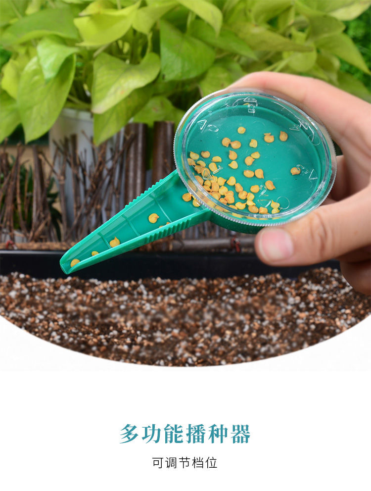 育苗盘播种器播种盒穴盘播种器多功能小型菜籽种子排种器蔬菜手动麦桑