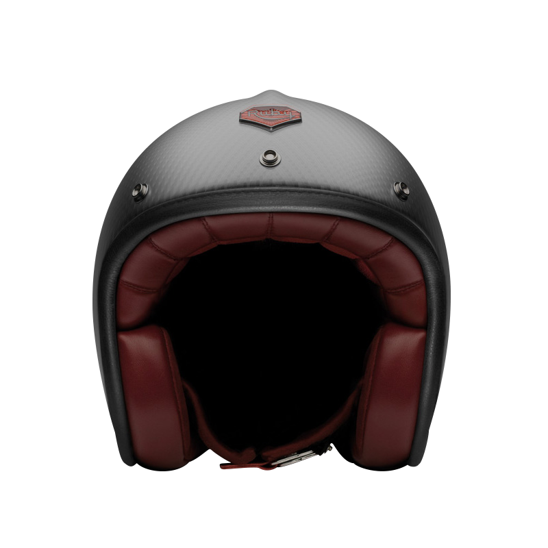 ruby可视碳纤维碳布盔3c认证摩托车头盔男女通用夏季秋季机车街车越野