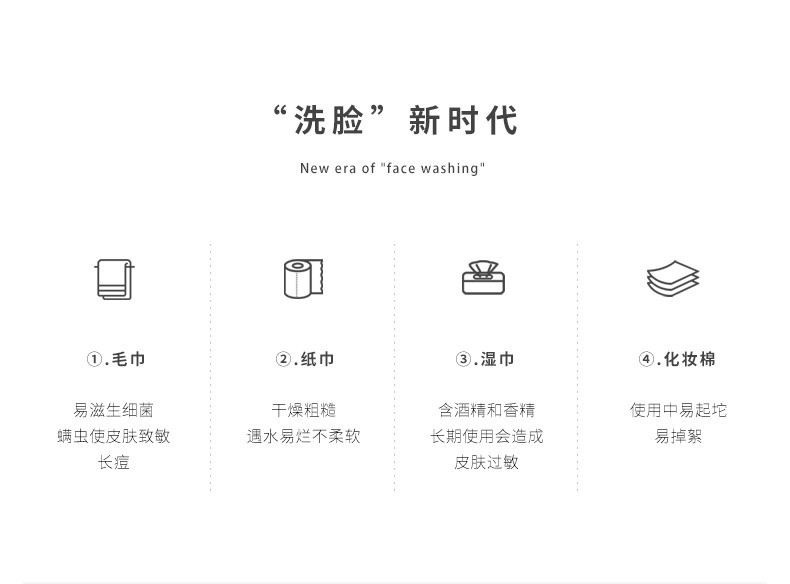 38169-家减尘除洗脸巾一次性纯棉柔巾加厚洁面巾纸擦脸巾卷筒式卸妆女家用美容巾. 洗脸巾珍珠纹【2卷装】-详情图