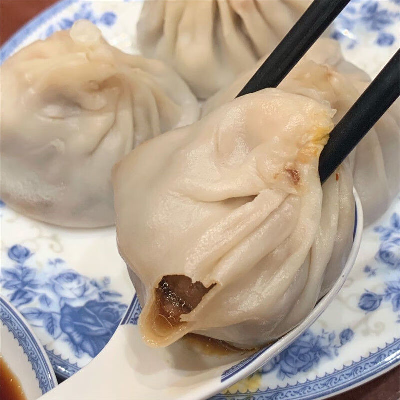 熙盛源风味无锡特产小笼包小笼馒头鲜肉灌汤包子早餐点心早点正常甜度